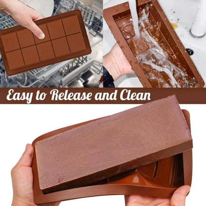 Easy Release Chocolate Bar Mold Tray
