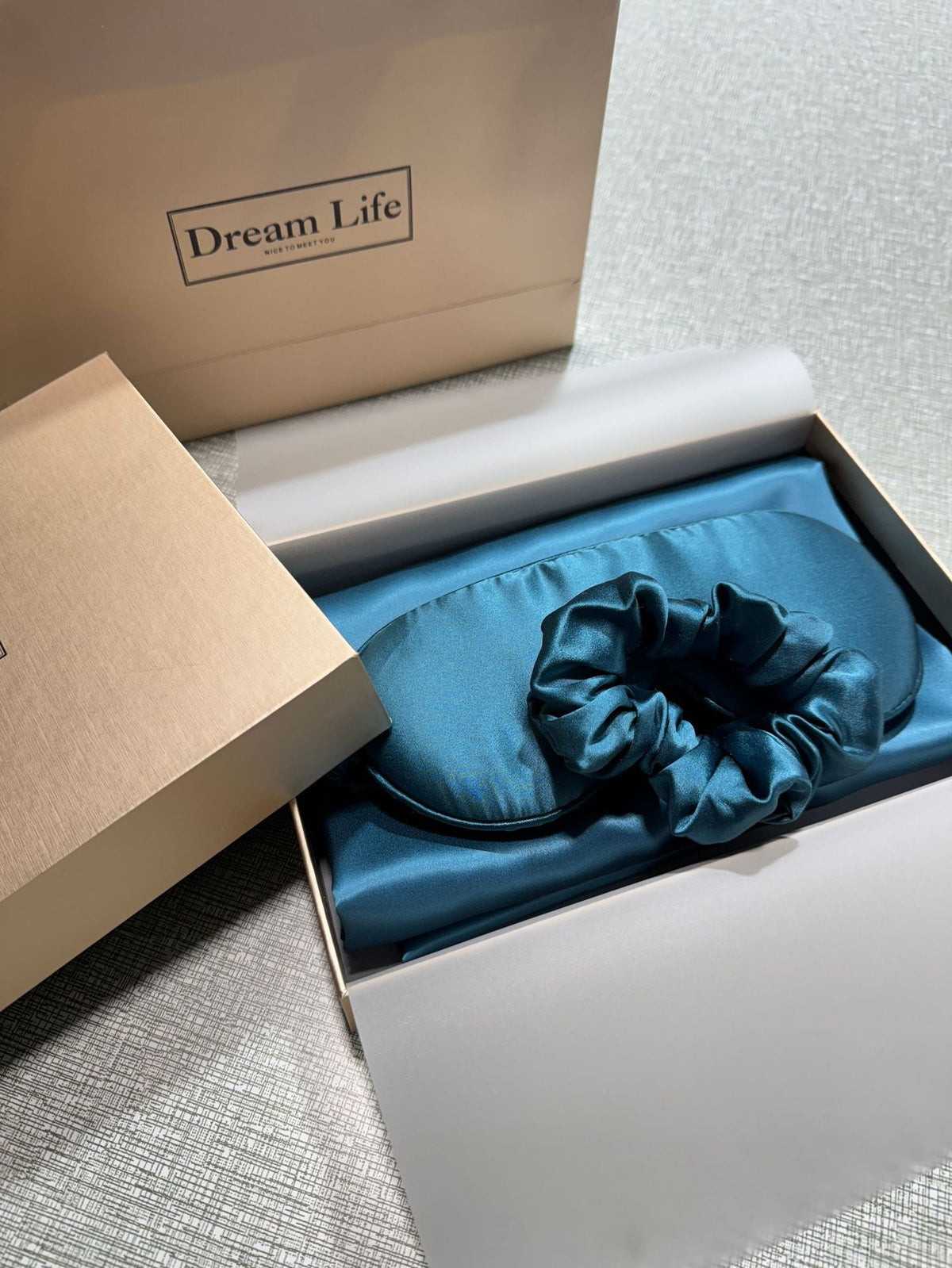Silk Sleep Set with Pillowcase and Eye Mask