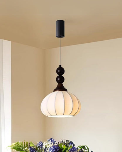 Luxurious Fabric Table Lamp with Cozy Glow