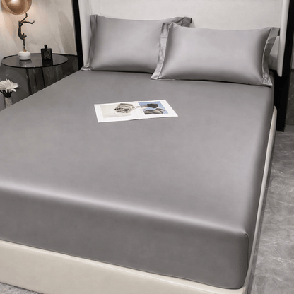SILKLYRA – Elegant Fitted Sheet Made of Long-Staple Cotton with Deep Pocket
