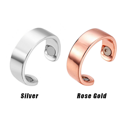 Powerful Magnetic Silver Ring