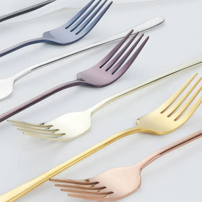 Luxury Silver Coated Stainless Steel Dinner Fork