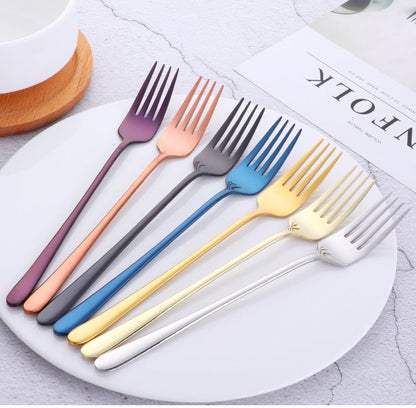 Luxury Silver Coated Stainless Steel Dinner Fork