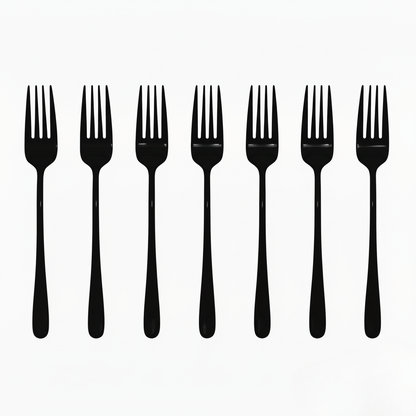 Luxury Silver Coated Stainless Steel Dinner Fork