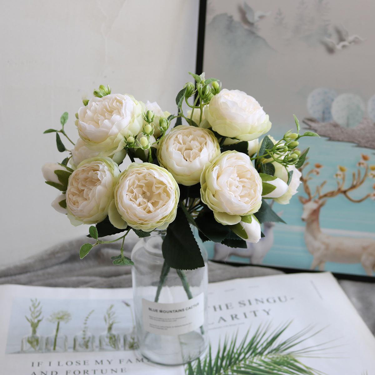 Beautiful Rose Luxury Fake Flower Arrangement