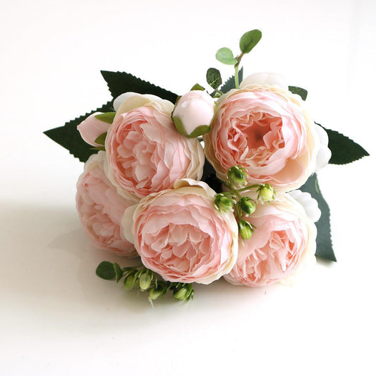 Beautiful Rose Luxury Fake Flower Arrangement - Cofik