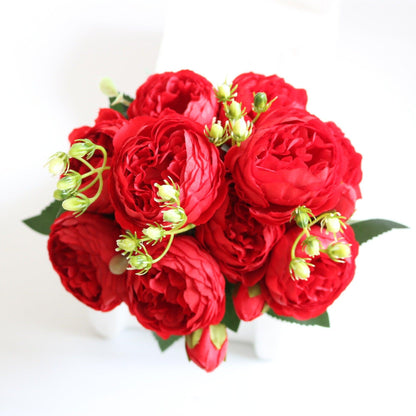 Beautiful Rose Luxury Fake Flower Arrangement