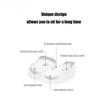 Comfortable Memory Foam Seat Cushion for Back Pain Relief
