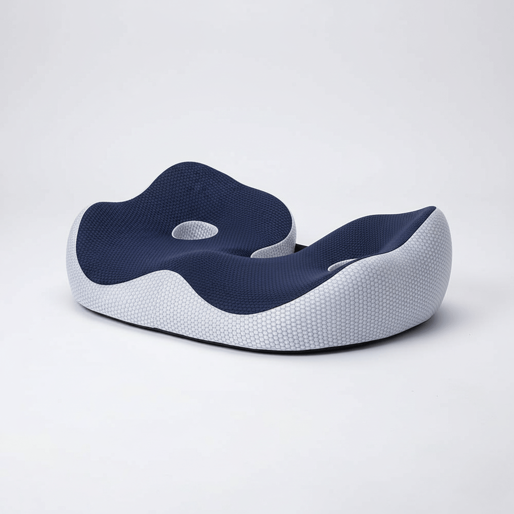 Comfortable Memory Foam Seat Cushion for Back Pain Relief - Cofik