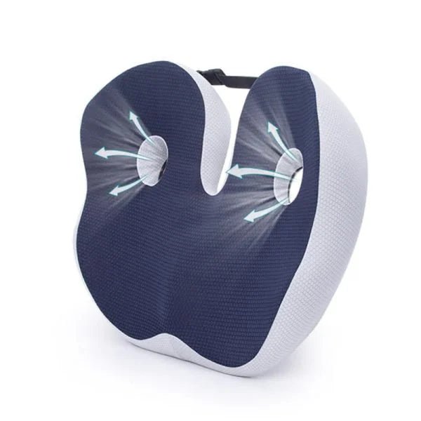 Comfortable Memory Foam Seat Cushion for Back Pain Relief