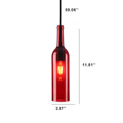 Colorful Glass Pendant Lamp for Home Office