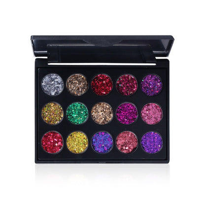 Shiny Eye Shadow Makeup Palette - Cofik