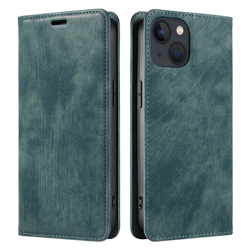 Premium Leather Smart Flip Phone Case