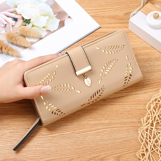 Stylish Ladies Wallet with Floral Design - Cofik