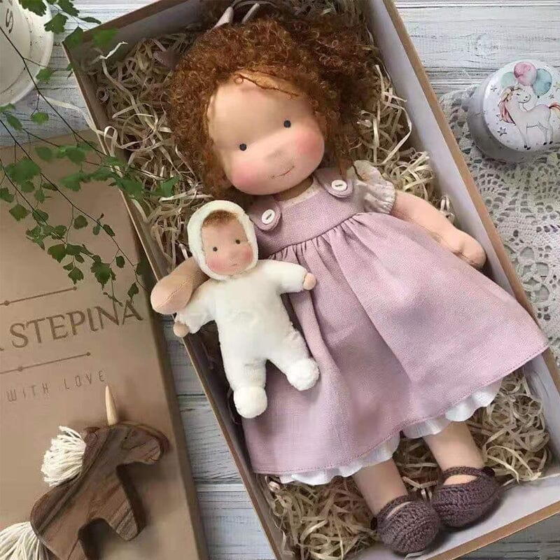 Unique Artisan Wooden Doll Cofik