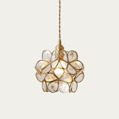 Elegant Glass Drop Pendant Light Fixture - Cofik