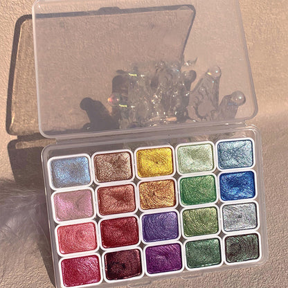 Vibrant Watercolor Art Supply Kit