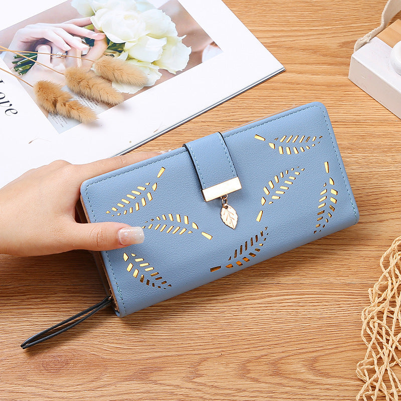 Stylish Ladies Wallet with Floral Design