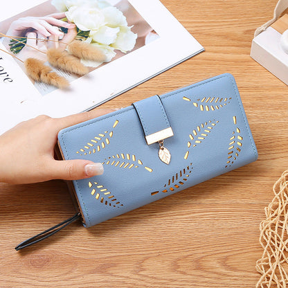 Stylish Ladies Wallet with Floral Design