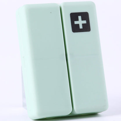 Travel Pill Box with 7 Separate Compartments