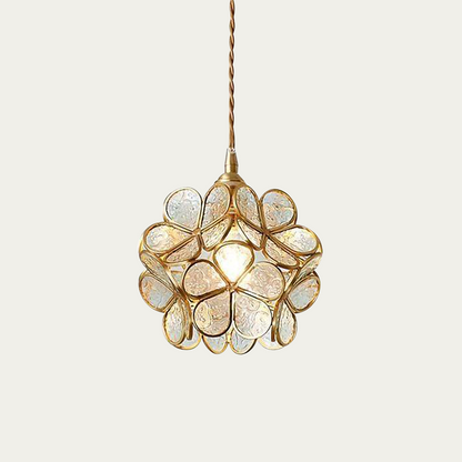 Elegant Glass Drop Pendant Light Fixture