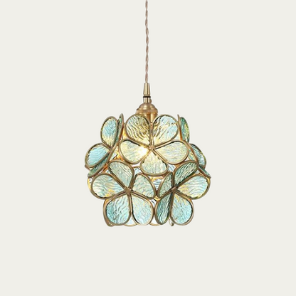 Elegant Glass Drop Pendant Light Fixture