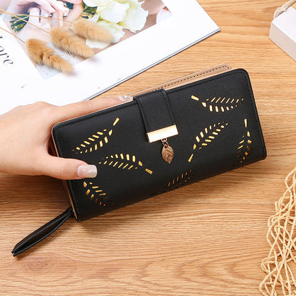 Stylish Ladies Wallet with Floral Design
