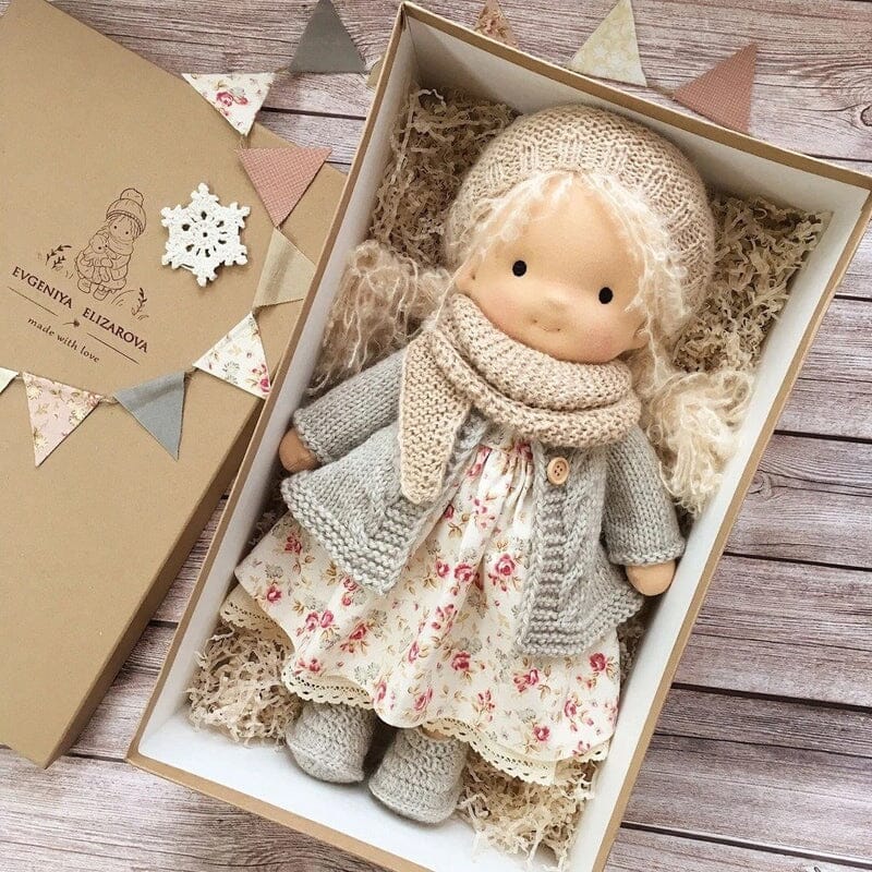 Unique Artisan Wooden Doll Cofik
