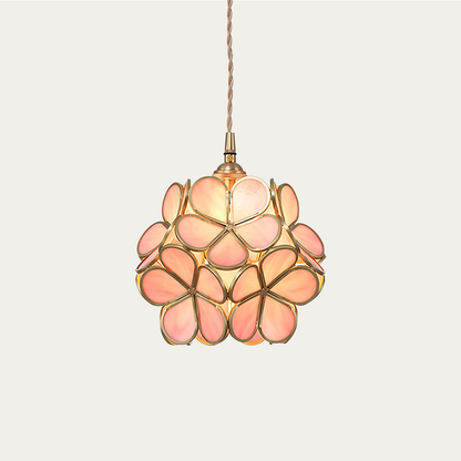 Elegant Glass Drop Pendant Light Fixture