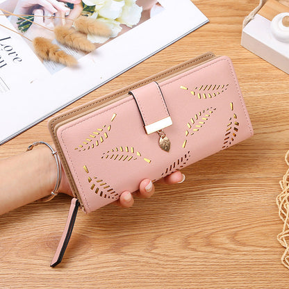 Stylish Ladies Wallet with Floral Design