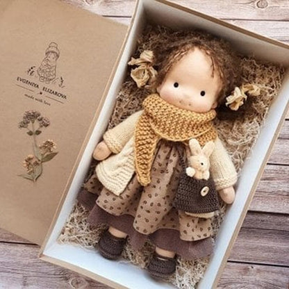 Unique Artisan Wooden Doll Cofik