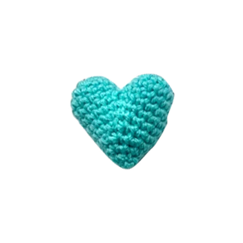 Cozy Handmade Crochet Heart Token