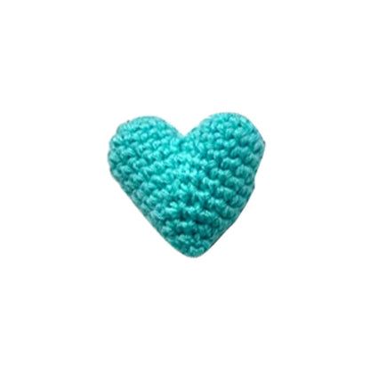 Cozy Handmade Crochet Heart Token