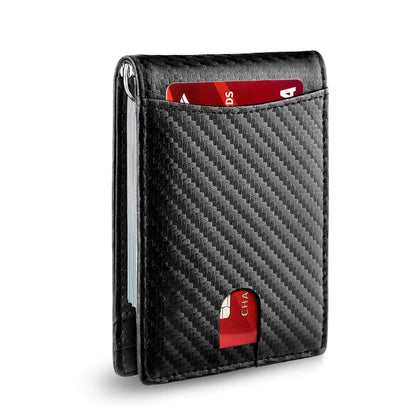 Authentic Leather RFID Blocking Wallet Card Holder - Cofik