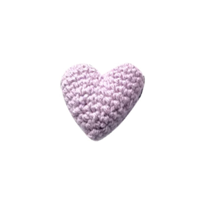 Cozy Handmade Crochet Heart Token