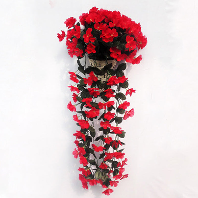 Colorful Fake Flower Orchid Arrangement - Cofik
