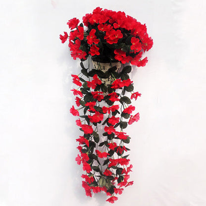 Colorful Fake Flower Orchid Arrangement - Cofik