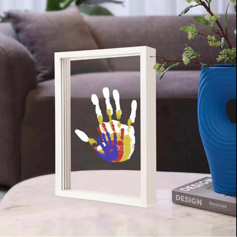 Personalized Love Handprint Picture Frame