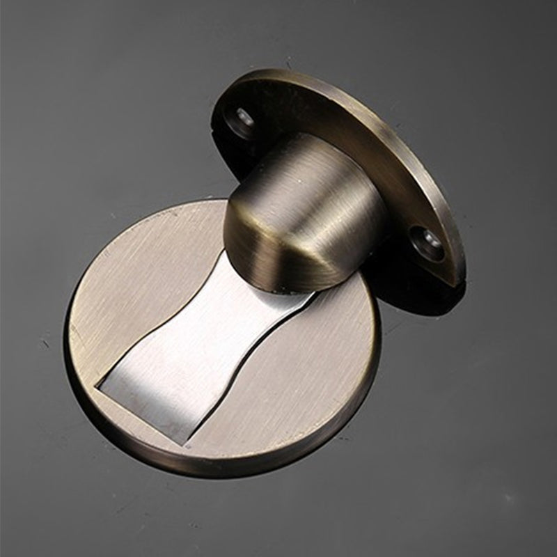 Hidden Magnetic Door Stop Stainless Steel Holder