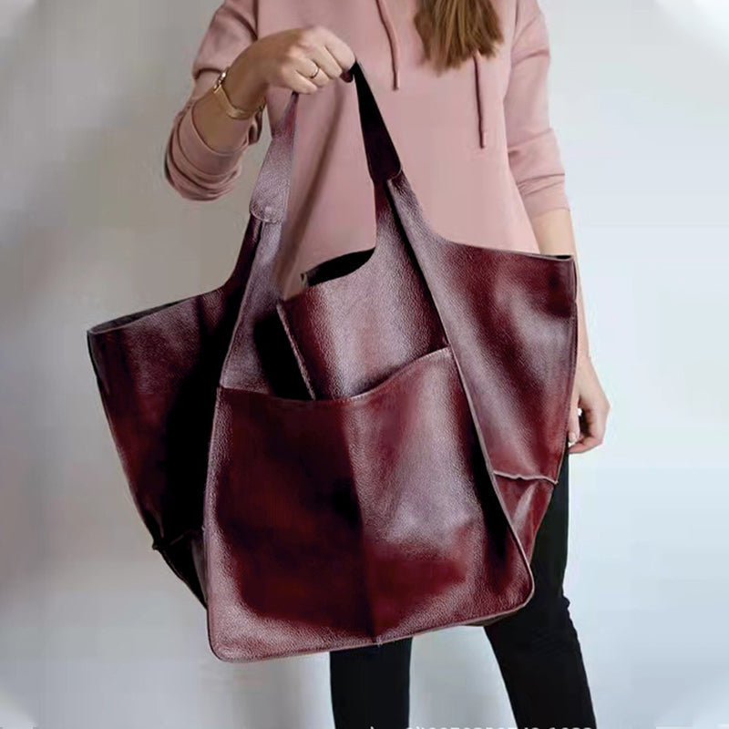 Large Genuine Leather Tote Bags