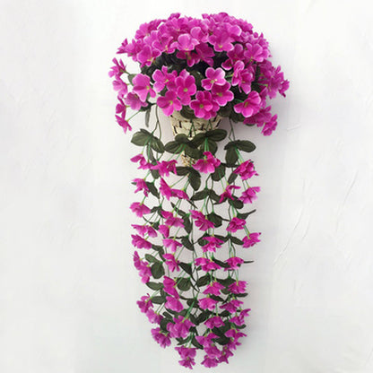 Colorful Fake Flower Orchid Arrangement