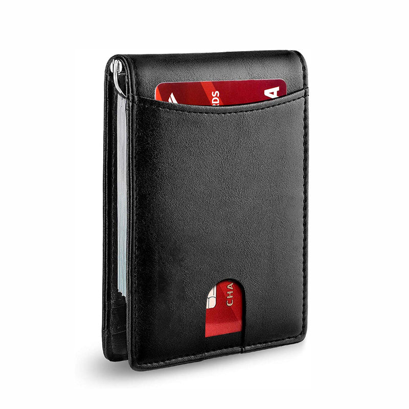 Secure Leather Credit Card Wallet