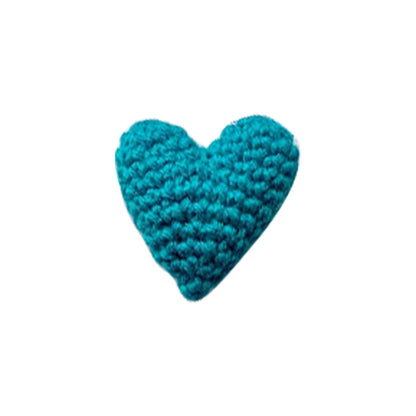 Cozy Handmade Crochet Heart Token