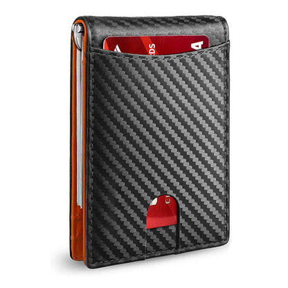 Secure Leather Credit Card Wallet