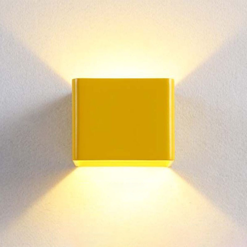 Contemporary Square Wall Light Fixture