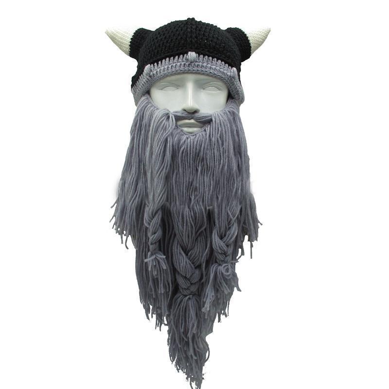 Warm Winter Beard Beanie Hat