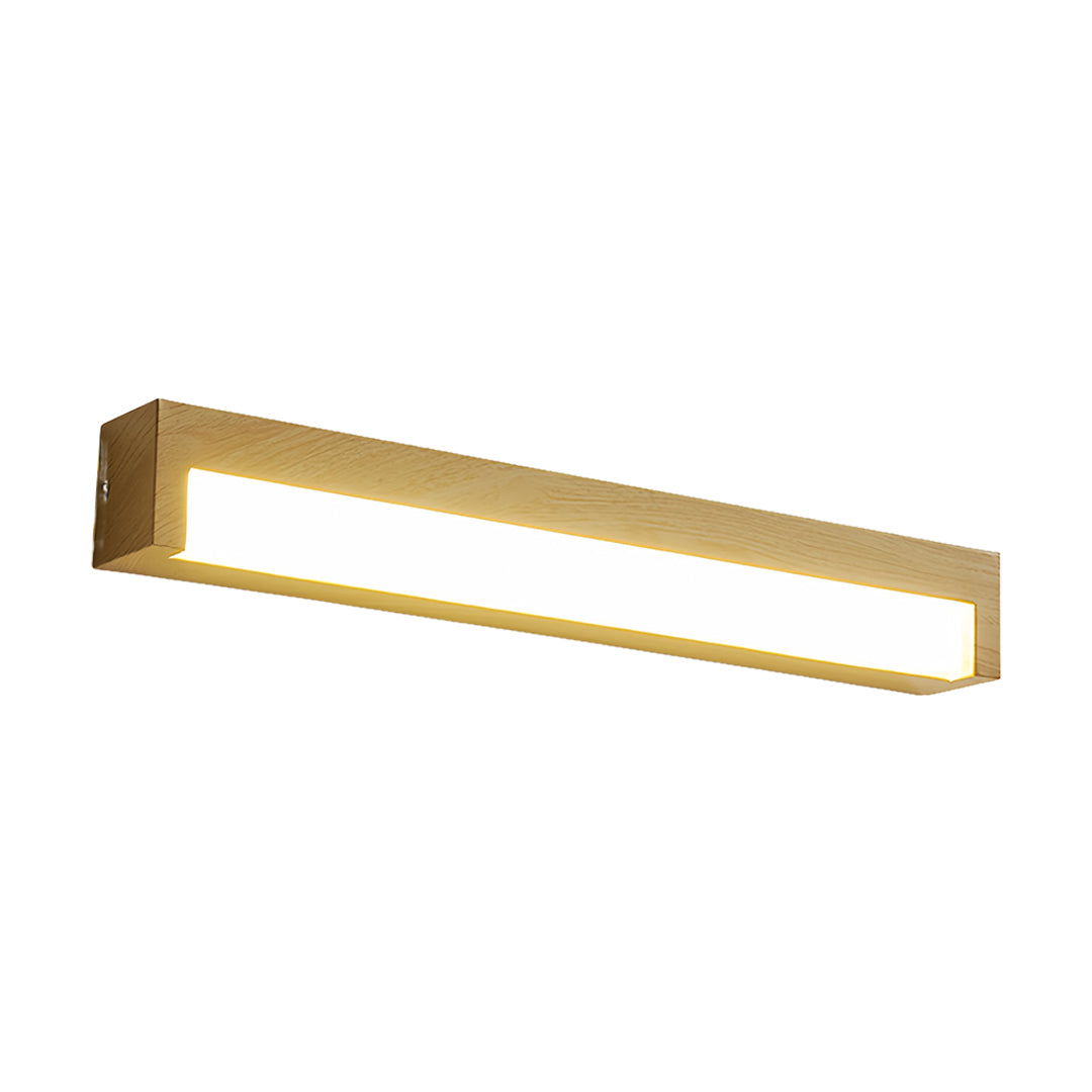 Contemporary Wooden LED Wall Light