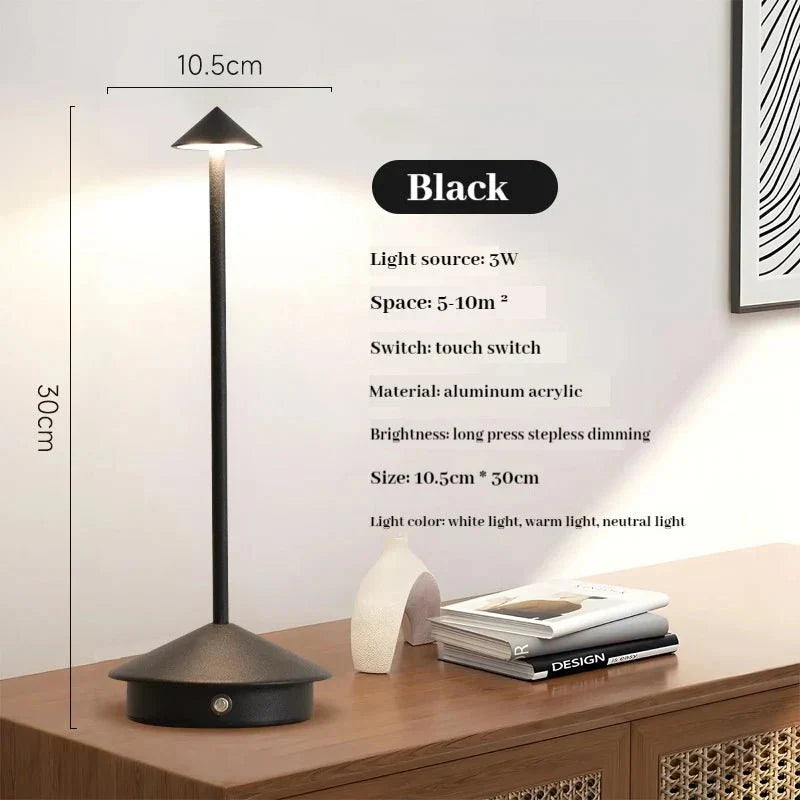 Sleek USB Metallic Desk Lamp - Cofik