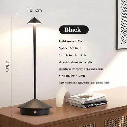 Sleek USB Metallic Desk Lamp - Cofik