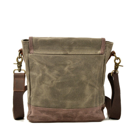 Retro Style Small Leather Shoulder Bag